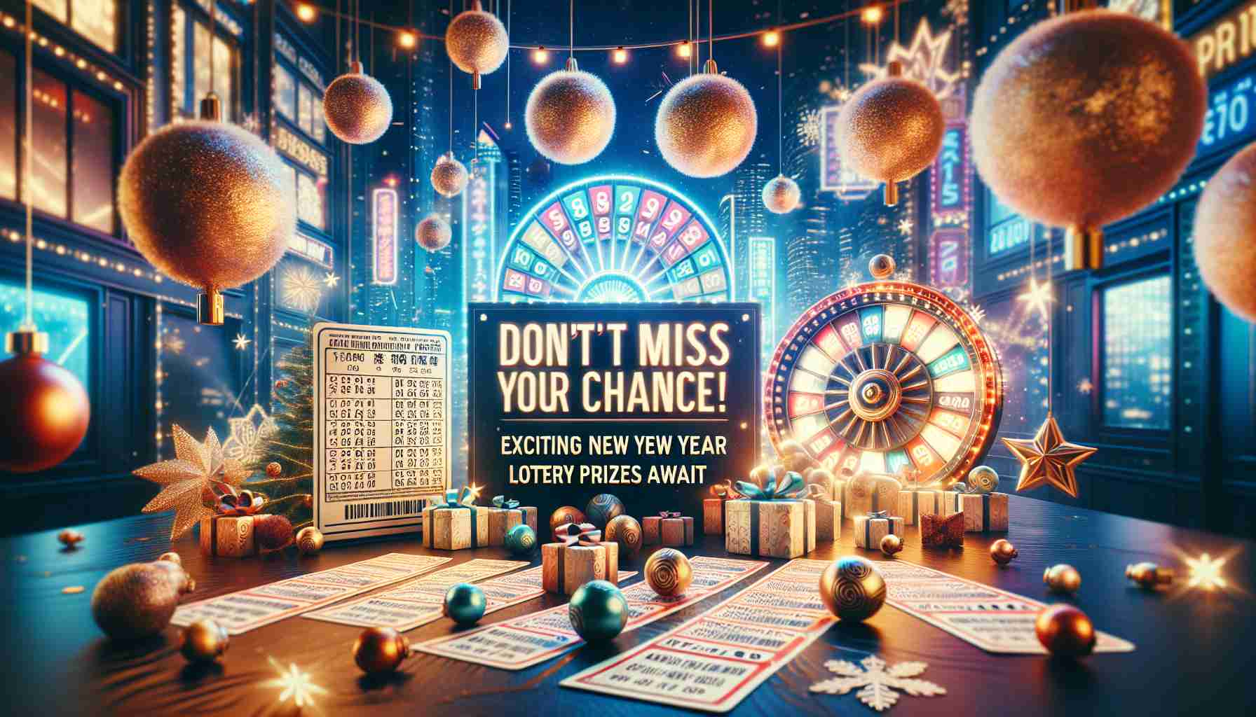 Don’t Miss Your Chance! Exciting New Year Lottery Prizes Await!